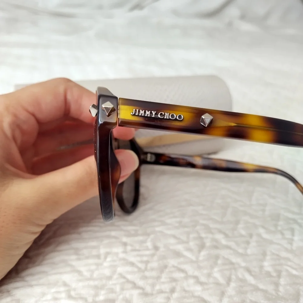 Jimmy Choo Green Teacup Ladies Sunglasses